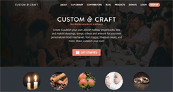 Desktop Screenshot of customandcraft.org